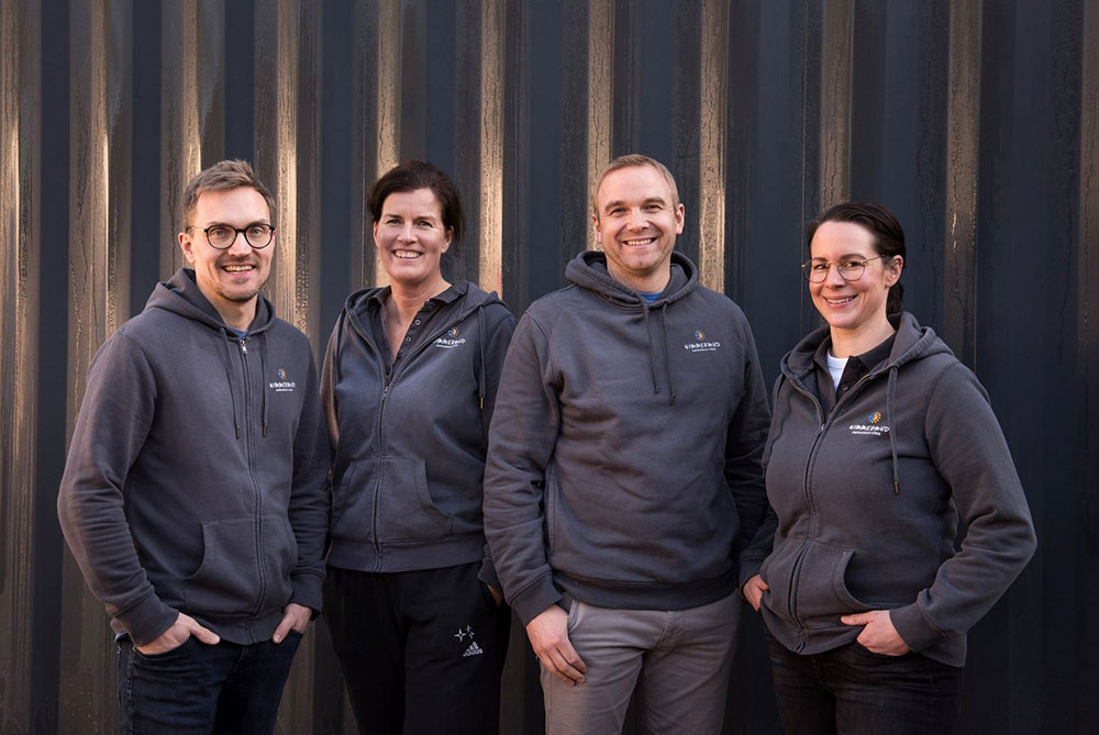 Das Team des Nimmermüd